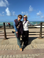 Nikole and me in Alexandria. The Mediterranean is behind us.