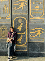 Entrance to The Grand Egyptian Museum