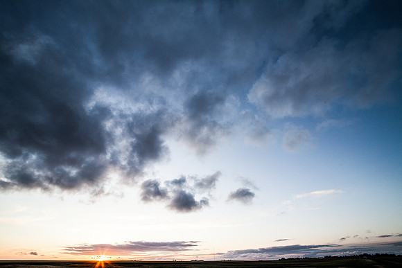 kansas sunset three
